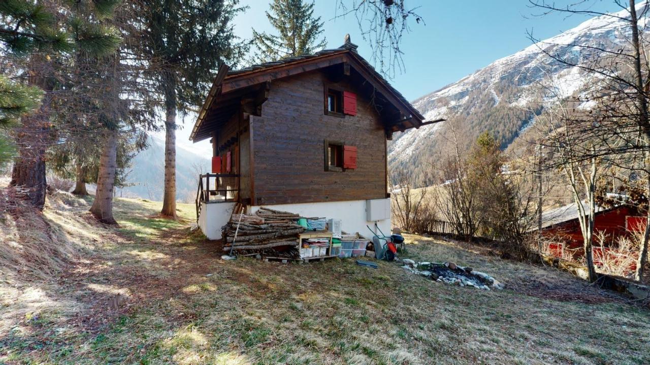 Idyllic Chalet In Evolene, With View On The Dent Blanche And The Mountains Apartment Exterior foto