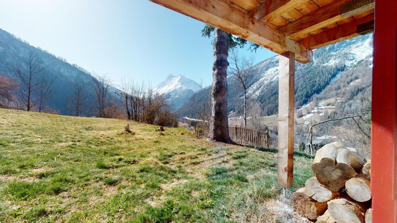 Idyllic Chalet In Evolene, With View On The Dent Blanche And The Mountains Apartment Exterior foto