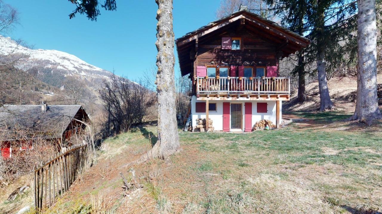 Idyllic Chalet In Evolene, With View On The Dent Blanche And The Mountains Apartment Exterior foto